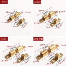 Load image into Gallery viewer, 2pcs Cabinet Magnetic Spring Buckle Ball Door Sucker, Small Gold, Medium Gold, Large Gold, Extra Large Gold, Small Silver, Medium Silver, Large Silver, Extra Large Silver