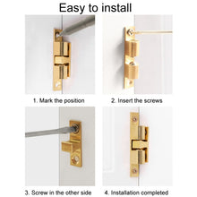 Load image into Gallery viewer, 2pcs Cabinet Magnetic Spring Buckle Ball Door Sucker, Small Gold, Medium Gold, Large Gold, Extra Large Gold, Small Silver, Medium Silver, Large Silver, Extra Large Silver