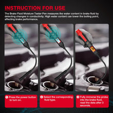 Load image into Gallery viewer, HABOTEST HT663L Motorcycle Vehicle Brake Fluid Moisture Detection Pen, HT663L