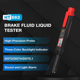 HABOTEST HT663 Motorcycle Vehicle Brake Fluid Moisture Detection Pen, HT663
