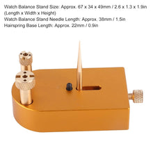 Load image into Gallery viewer, Square Metal Watch Hairspring Movement Balance Wheel Bracket