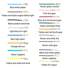 Load image into Gallery viewer, Motorcycle HD LCD Fuel Level Speed Electronic Instrument