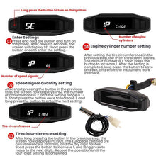 Load image into Gallery viewer, Motorcycle HD LCD Fuel Level Speed Electronic Instrument