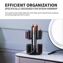 Load image into Gallery viewer, For Dyson Airwrap Curling Iron Desktop Storage Rack Wall-mounted Carbon Steel Bracket