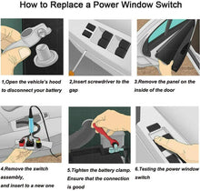 Load image into Gallery viewer, For Volkswagen 255959855B Car Window Lift Electric Control Switch