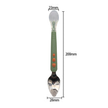 Load image into Gallery viewer, Multi-function Double-head Baby Food Spoon Baby Tableware Fruit Scraper Spoon