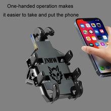Load image into Gallery viewer, JNHW Motorcycle Bicycle Eight Claw Mobile Phone Navigation Shockproof Bracket, For Handlebar, For Rearview Mirror