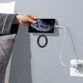 Magnetic Wall Mount Zinc Alloy Car Phone Holder Mobile Phone Magnetic Ring, Zinc Alloy Magnetic