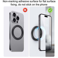 Load image into Gallery viewer, Magnetic Wall Mount Zinc Alloy Car Phone Holder Mobile Phone Magnetic Ring, Zinc Alloy Magnetic