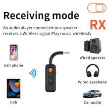 Load image into Gallery viewer, 2-in-1 Receiver Bluetooth Transmitter with Call Aux Car Bluetooth Adapter, 2-in-1