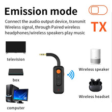 Load image into Gallery viewer, 2-in-1 Receiver Bluetooth Transmitter with Call Aux Car Bluetooth Adapter, 2-in-1