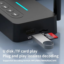 Load image into Gallery viewer, D9 2-in-1 Old-fashioned Audio Car Bluetooth Receiver Transmitter NFC Music Bluetooth Adapter, D9 2-in-1