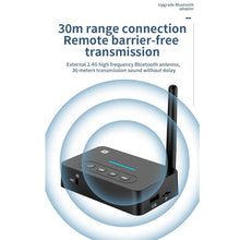 Load image into Gallery viewer, D9 2-in-1 Old-fashioned Audio Car Bluetooth Receiver Transmitter NFC Music Bluetooth Adapter, D9 2-in-1