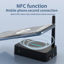 Load image into Gallery viewer, D9 2-in-1 Old-fashioned Audio Car Bluetooth Receiver Transmitter NFC Music Bluetooth Adapter, D9 2-in-1
