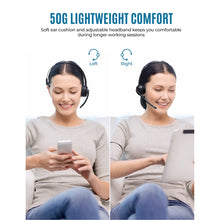 Load image into Gallery viewer, Bluetooth 5.0 Mono Wireless Business Headset Customer Service Dedicated Headset
