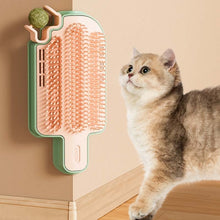 Load image into Gallery viewer, Cats Corner Self-Exciting Ice-Cream Scrubber Pet Massage Brush Toy, Simple Model, Feather Model, Peppermint Ball Model