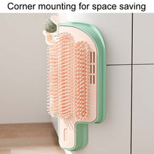 Load image into Gallery viewer, Cats Corner Self-Exciting Ice-Cream Scrubber Pet Massage Brush Toy, Simple Model, Feather Model, Peppermint Ball Model