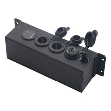 Load image into Gallery viewer, USB Voltmeter Cigarette Lighter Socket With Switch Power Box For Car And Ship, AOS3515-1, AOS3515-50A-Z With 30CM Cable