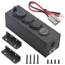 Load image into Gallery viewer, USB Voltmeter Cigarette Lighter Socket With Switch Power Box For Car And Ship, AOS3515-1, AOS3515-50A-Z With 30CM Cable