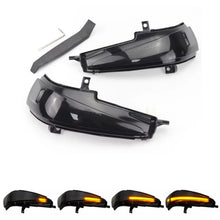 Load image into Gallery viewer, For Honda Civic MK8 Car Dynamic LED Water Flow Turn Signal Rearview Mirror Lights, Yellow Light, Blue Yellow Light