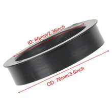 Load image into Gallery viewer, Car Modified Air Filter Reducer Rubber Ring, 76mm To 60mm, 76mm To 63.5mm, 76mm To 70mm