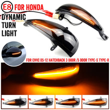 Load image into Gallery viewer, 1pair For Honda Civic 8th Rearview Mirror Turn Signal Indicator Lights