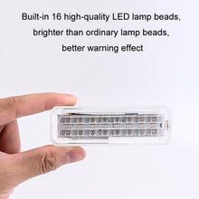Load image into Gallery viewer, Solar Car Warning Double-Row Flashing Lights, Red, Blue, Red Blue, Yellow White, Colorful