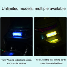 Load image into Gallery viewer, Solar Car Warning Double-Row Flashing Lights, Red, Blue, Red Blue, Yellow White, Colorful