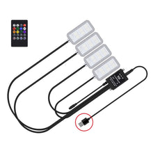 Load image into Gallery viewer, Eight-Color LED Voice Control Car Music Rhythm Atmosphere Light, 5V USB Remote Control, 5V USB APP, 5V USB APP + Remote Control, 5V USB With Switch Remote Control, 5V USB With Switch APP, 5V USB With Switch APP + Remote Control                         ...
