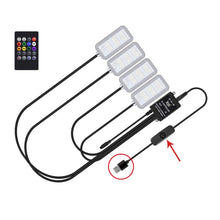 Load image into Gallery viewer, Eight-Color LED Voice Control Car Music Rhythm Atmosphere Light, 5V USB Remote Control, 5V USB APP, 5V USB APP + Remote Control, 5V USB With Switch Remote Control, 5V USB With Switch APP, 5V USB With Switch APP + Remote Control                         ...