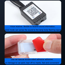Load image into Gallery viewer, Eight-Color LED Voice Control Car Music Rhythm Atmosphere Light, 5V USB Remote Control, 5V USB APP, 5V USB APP + Remote Control, 5V USB With Switch Remote Control, 5V USB With Switch APP, 5V USB With Switch APP + Remote Control                         ...