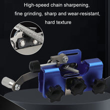 Load image into Gallery viewer, Portable Handheld Electric Saw Hand-cranked Chain Sharpener With 3 Grinding Heads