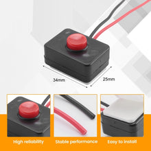 Load image into Gallery viewer, 4pcs Car Circuit Wire Horn Small Switch Button