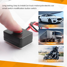 Load image into Gallery viewer, 4pcs Car Circuit Wire Horn Small Switch Button