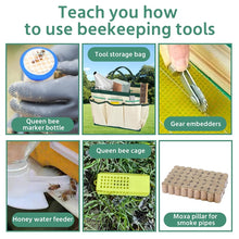 Load image into Gallery viewer, 12-In-1 Beekeeping Starter Set Honey Bee Hive Tools
