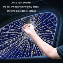 Load image into Gallery viewer, Car Window Breaking Safety Card Emergency Life-Saving Hammer