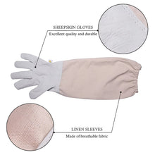 Load image into Gallery viewer, 4-in-1 Anti-bee Clothing + Scraper + Bee Brush + Anti-bee Gloves Beekeeping Set