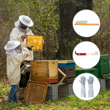 Load image into Gallery viewer, 4-in-1 Anti-bee Clothing + Scraper + Bee Brush + Anti-bee Gloves Beekeeping Set