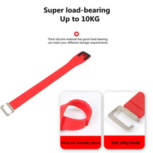 Load image into Gallery viewer, Adjustable Silicone Car Seat Back Storage Hook