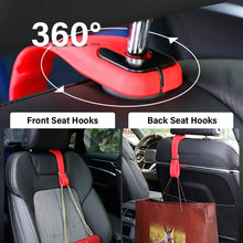 Load image into Gallery viewer, Adjustable Silicone Car Seat Back Storage Hook