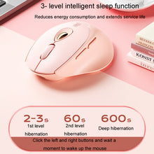 Load image into Gallery viewer, Inphic DR801 2.4G+Bluetooth 5.0/4.0 Wireless Mouse USB Tri-Mode Mute Rechargeable Girls Office Home Gaming Mouse