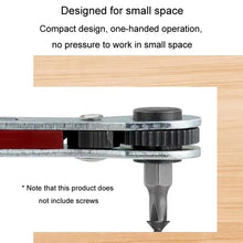 Load image into Gallery viewer, Mini Bi-directional Ratchet Screwdriver Wrench Multi-purpose Manual Flat Head Style Socket Wrench