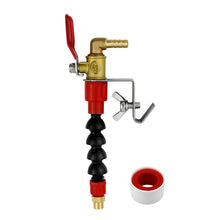 Load image into Gallery viewer, Angle Grinder Marble Cutting Machine Water Filling / Spraying Device Cooling Dusting Dust Spray Nozzle, 1 Snap Spout + Waterproof Tape, 1 Snap Aluminum Tube Spout-Longer, Bamboo Tube, 1 Snap Aluminum Tube Spout-Short
