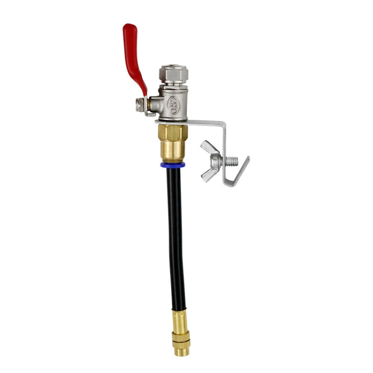 Angle Grinder Marble Cutting Machine Water Filling / Spraying Device Cooling Dusting Dust Spray Nozzle, 1 Snap Spout + Waterproof Tape, 1 Snap Aluminum Tube Spout-Longer, Bamboo Tube, 1 Snap Aluminum Tube Spout-Short