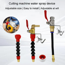 Load image into Gallery viewer, Angle Grinder Marble Cutting Machine Water Filling / Spraying Device Cooling Dusting Dust Spray Nozzle, 1 Snap Spout + Waterproof Tape, 1 Snap Aluminum Tube Spout-Longer, Bamboo Tube, 1 Snap Aluminum Tube Spout-Short