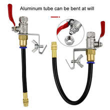 Load image into Gallery viewer, Angle Grinder Marble Cutting Machine Water Filling / Spraying Device Cooling Dusting Dust Spray Nozzle, 1 Snap Spout + Waterproof Tape, 1 Snap Aluminum Tube Spout-Longer, Bamboo Tube, 1 Snap Aluminum Tube Spout-Short