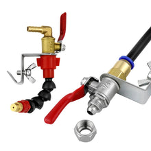 Load image into Gallery viewer, Angle Grinder Marble Cutting Machine Water Filling / Spraying Device Cooling Dusting Dust Spray Nozzle, 1 Snap Spout + Waterproof Tape, 1 Snap Aluminum Tube Spout-Longer, Bamboo Tube, 1 Snap Aluminum Tube Spout-Short