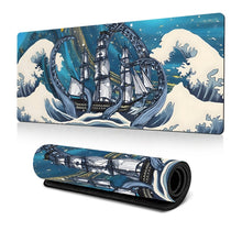 Load image into Gallery viewer, Big Wave Gaming Mouse Pad Non-Slip Rubber Desk Mat, 300x600x2mm, 300x700x3mm, 300x800x2mm, 300x800x3mm, 400x900x2mm, 400x900x3mm