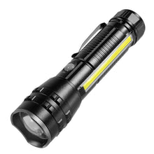 Load image into Gallery viewer, E-SMARTER P27 Pen Clip Strong Light Flashlight Laser Wick High Bright Side Light Outdoor Emergency Adventure Flashlight, P27