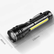Load image into Gallery viewer, E-SMARTER P27 Pen Clip Strong Light Flashlight Laser Wick High Bright Side Light Outdoor Emergency Adventure Flashlight, P27